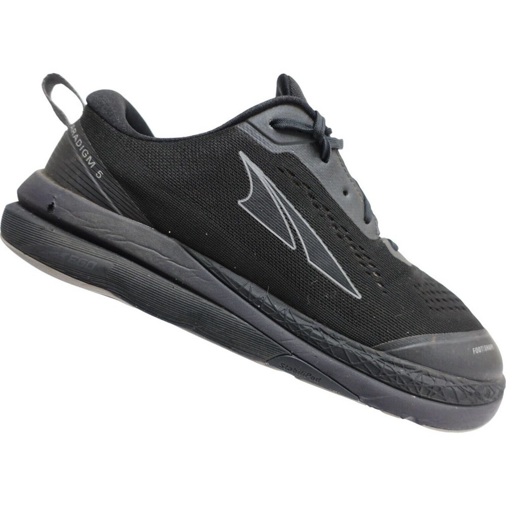 ALTRA Men Paradigm 5 Running Shoes Black Sz 12 Athletic Sneakers Guide Rail